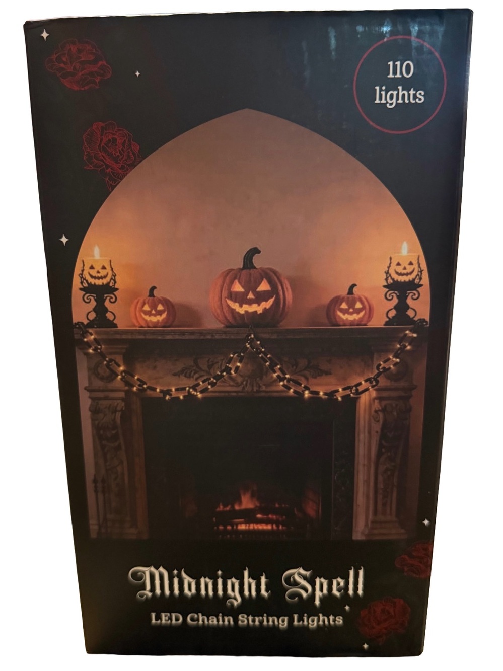 MIDNIGHT SPELL NWT 110 light led chain string lights Halloween 🎃